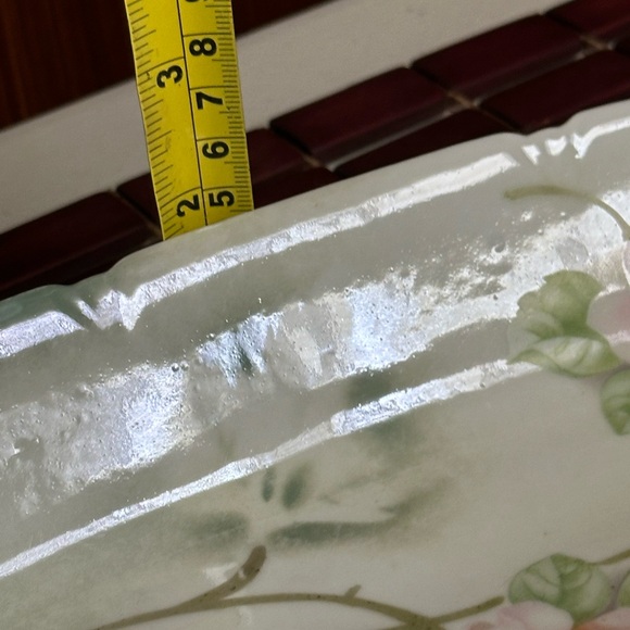 Antique LEUCHTENBURG Germany Porcelain majestic Roses tray - Picture 15 of 15